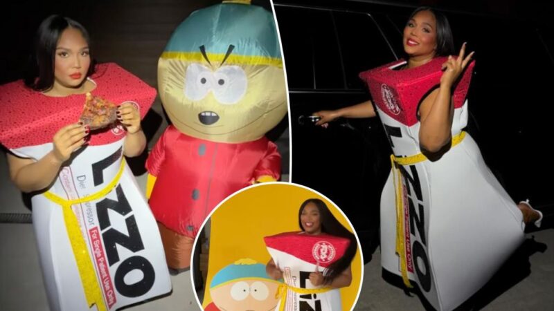 Lizzo wears Ozempic-themed Halloween costume inspired by ‘South Park’ parody