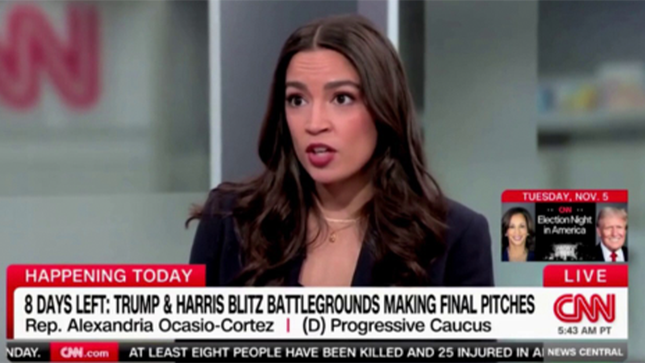 AOC says ‘plenty of people aren’t happy’ about Kamala Harris campaigning with Liz Cheney