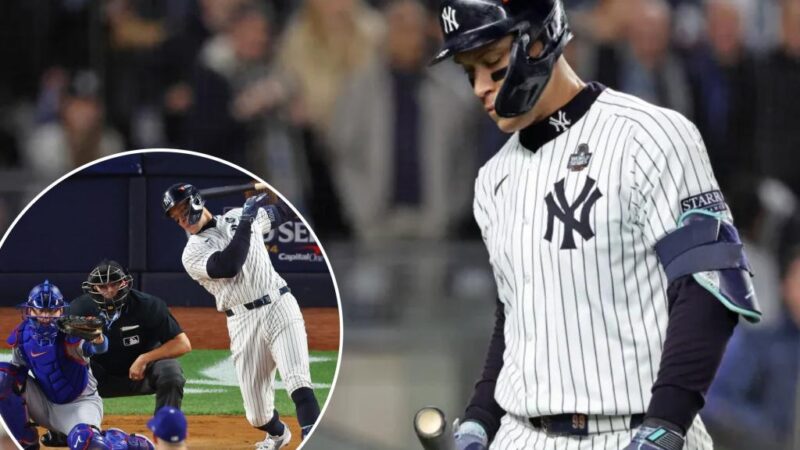 Aaron Judge’s playoff nightmare deepens with another disappearing act