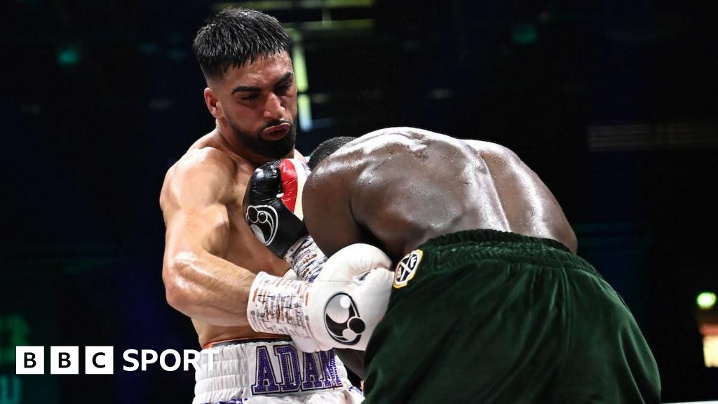 Adam Azim stops Ohara Davies in eighth round in London