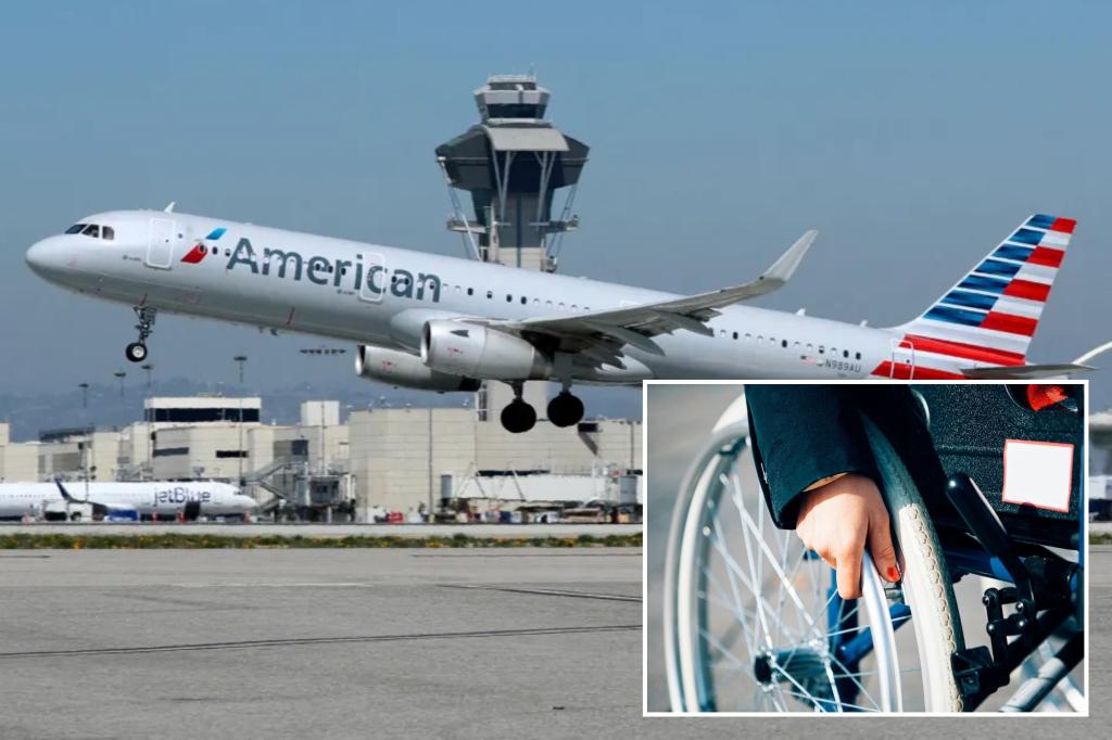 American Airlines fined $50 million for not providing wheelchairs