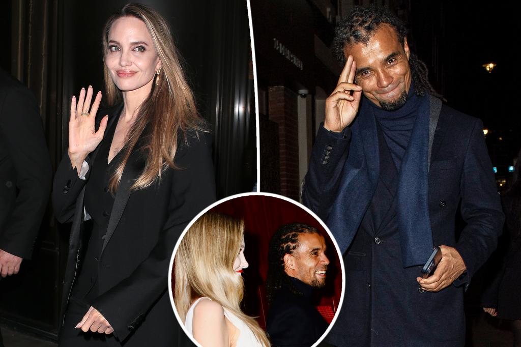 Angelina Jolie, 49, and rumored boyfriend Akala, 40, spend two nights together in her London hotel