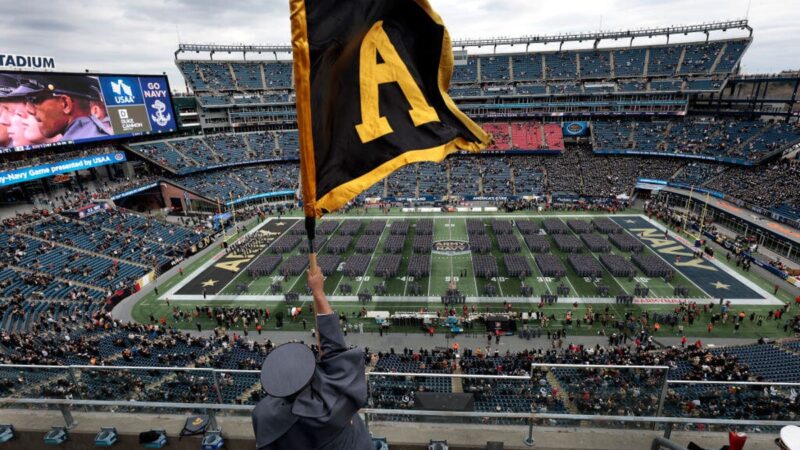 Army and Navy are in the College Football Playoff race. Which means they could play twice