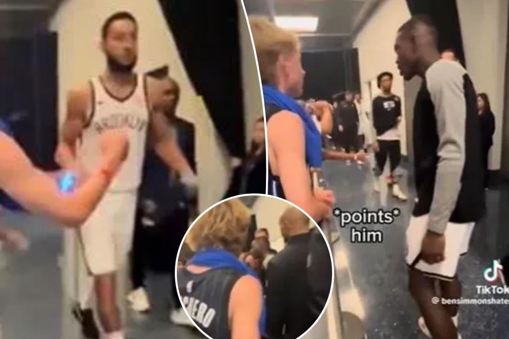 Ben Simmons, Dennis Schroder snap at heckler in tense confrontation