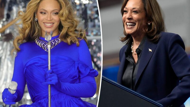 Beyoncé officially endorses Kamala Harris at Houston rally