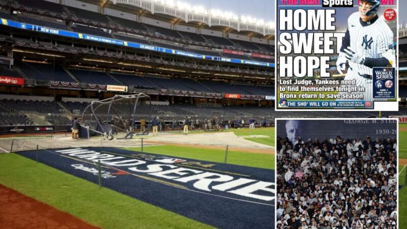 Bronx ready to roar as World Series finally returns to Yankee Stadium