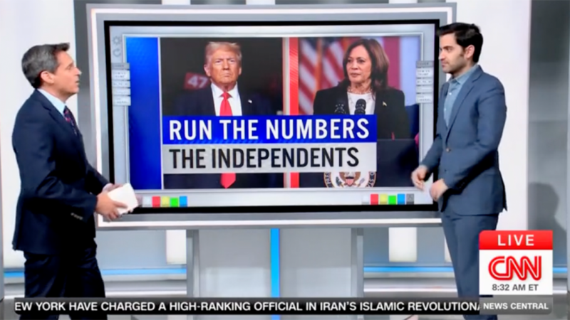 CNN data guru marvels at Trump flipping independent vote in key swing states: ‘Very good sign’ for GOP nominee