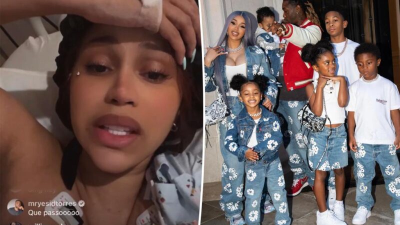 Cardi B slams prank caller who sent CPS to her home, reported her kids as in danger: ‘I’m f–ked up’