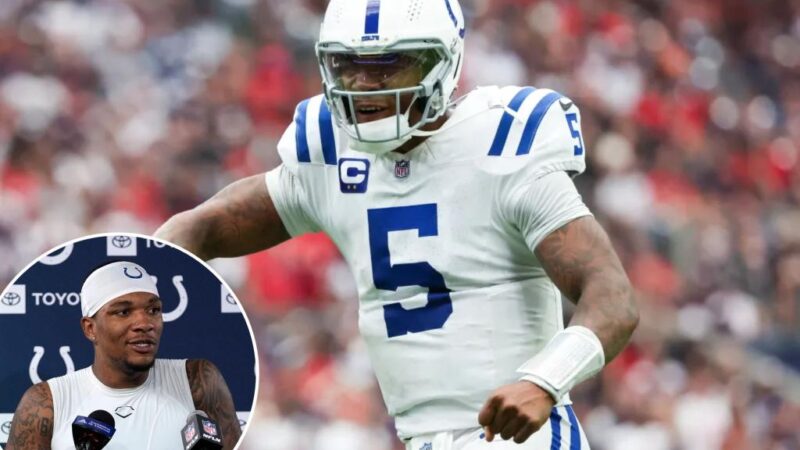 Colts’ Anthony Richardson admits to leaving Texans game for being ‘tired;