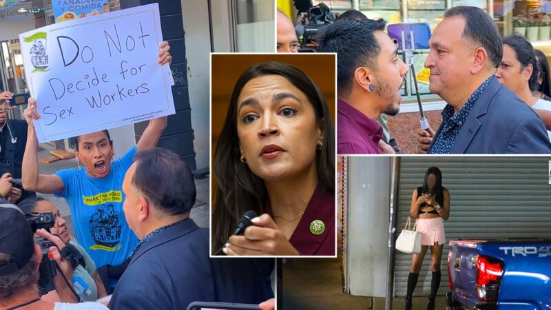 Dem chased away in AOC’s ‘Red Light’ district after backing crackdown on crime