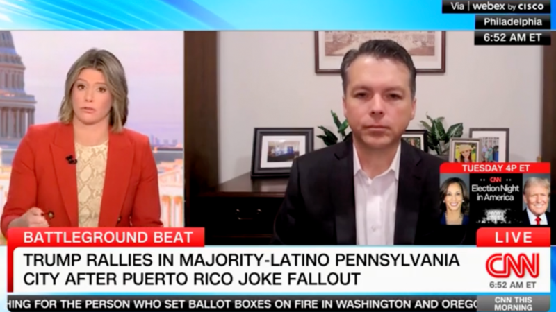 Dem rep fires back at CNN host for comparing Biden’s ‘garbage’ line to comic’s Puerto Rico joke