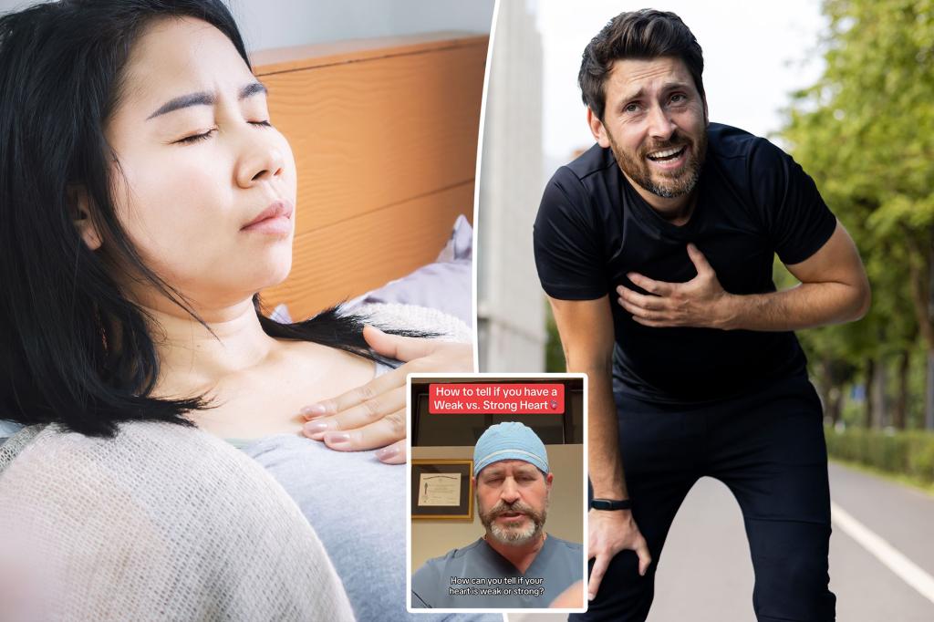 Doctor reveals 3 symptoms that may indicate a weak heart