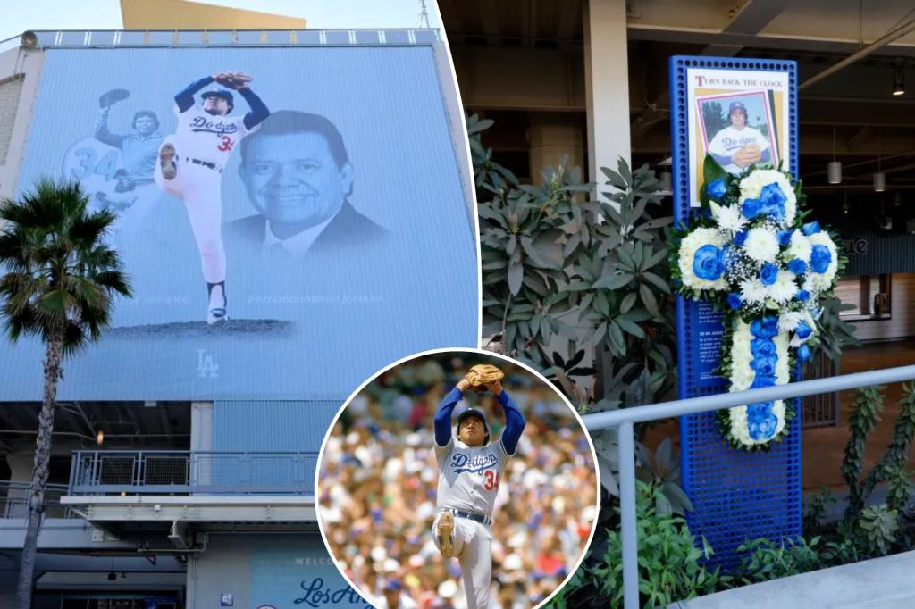 Dodgers plan to honor Fernando Valenzuela during World Series