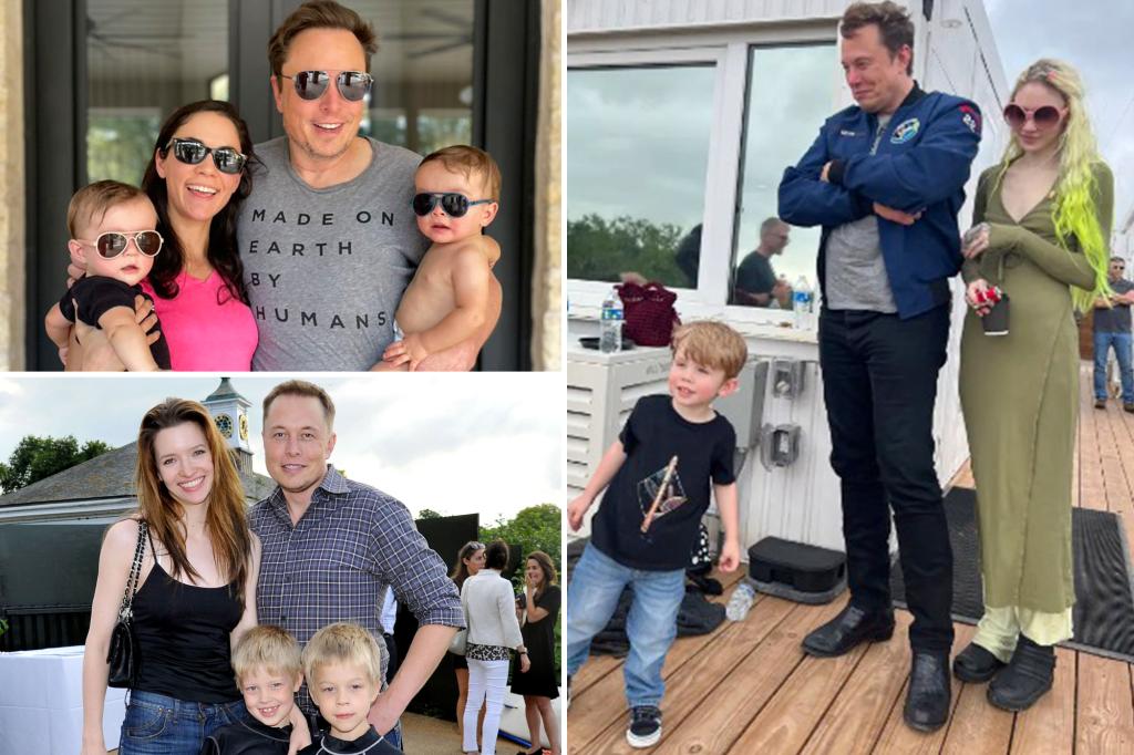 Elon Musk building compound for his 11 kids and their mothers