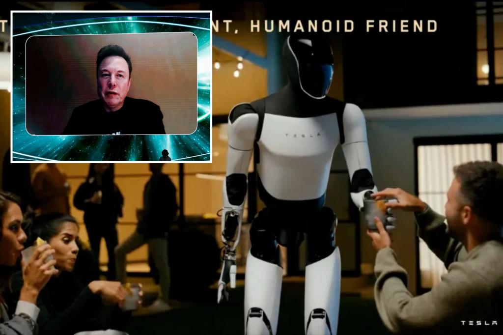 Elon Musk predicts 10 billion humanoid robots in use by 2040