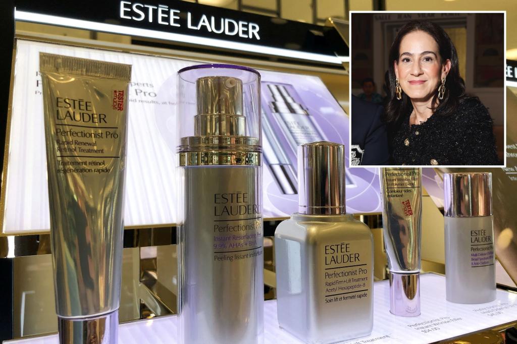 Estee Lauder names new CEO — passing over heiress Jane Lauder