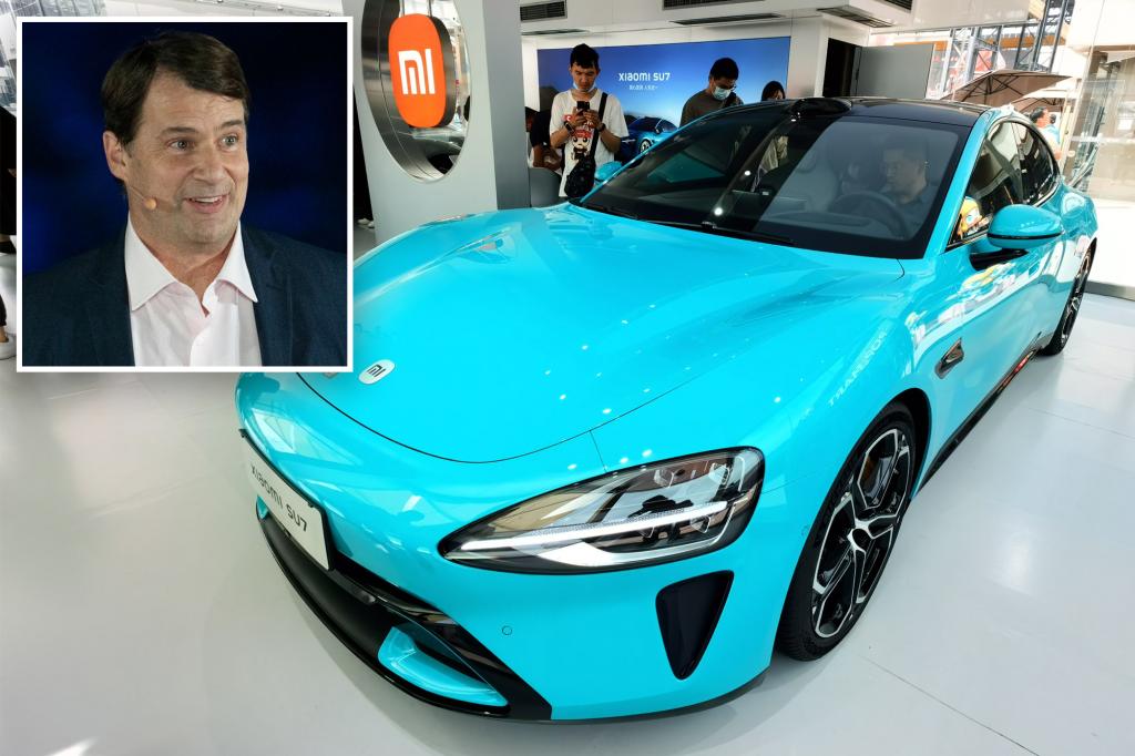 Ford CEO Jim Farley slammed for driving Chinese electric vehicle