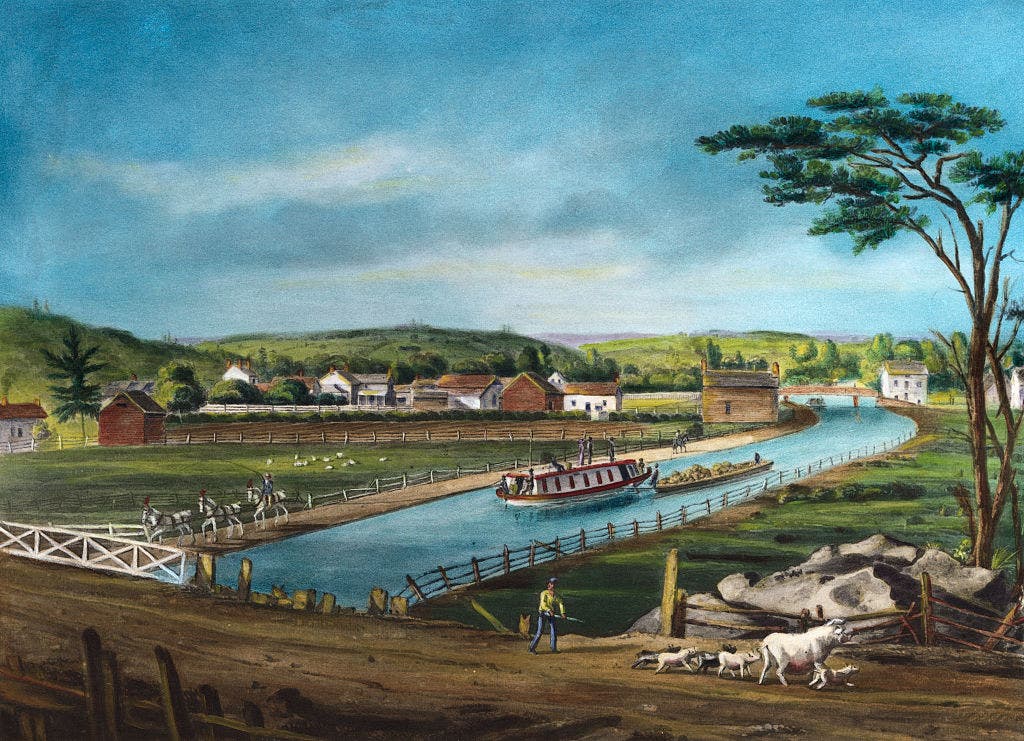 On this day in history, October 26, 1825, Erie Canal opens, transforming America