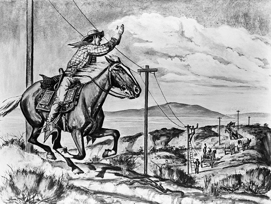 On this day in history, October 24, 1861, transcontinental telegraph completed, connects coasts for first time