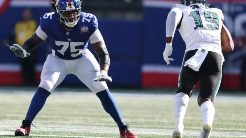 Giants offensive line banged up ahead of Steelers showdown