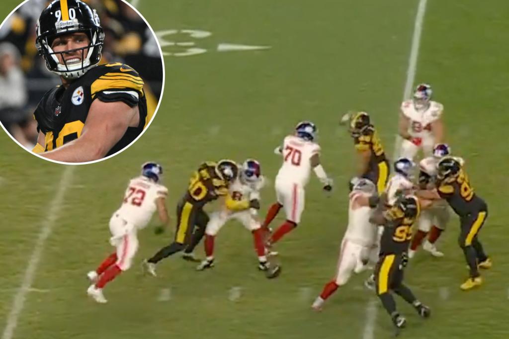 Giants’ plan for TJ Watt blows up with Daniel Jones’ blunder