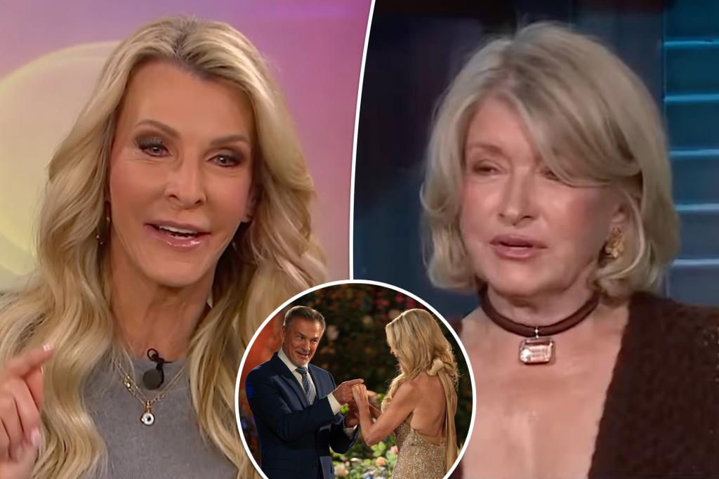 ‘Golden Bachelorette’ Joan Vassos slams Martha Stewart’s show remarks