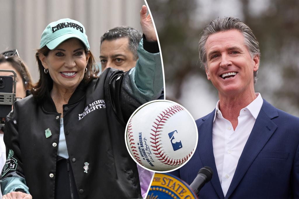 Gov. Hochul bets California Gov. Gavin Newsom that Yankees will beat Dodgers in the World Series