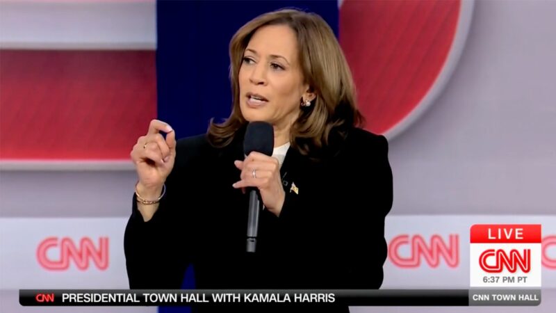 Harris dodges whether she’s more ‘pro-Israel’ than Trump at CNN town hall, instead invokes Putin, Jan. 6