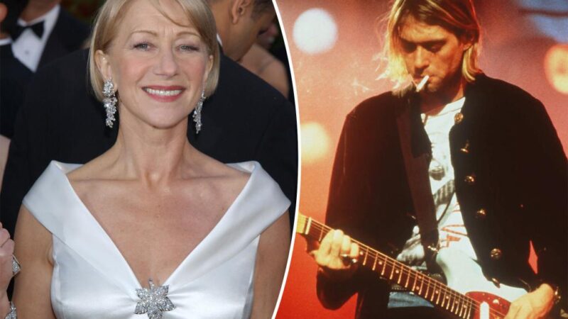 Helen Mirren said it’s ‘sad’ Kurt Cobain never got to use GPS