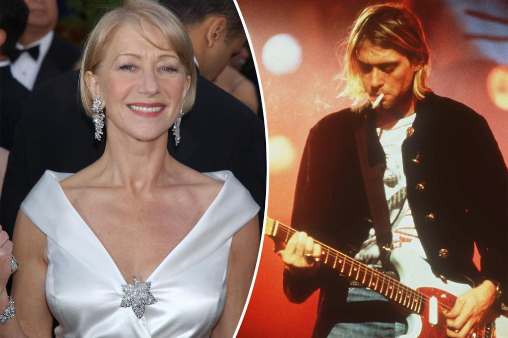 Helen Mirren said it’s ‘sad’ Kurt Cobain never got to use GPS