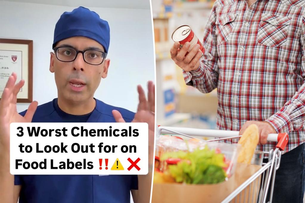 I’m a doctor — these are the 3 worst chemicals in your food that could damage your health