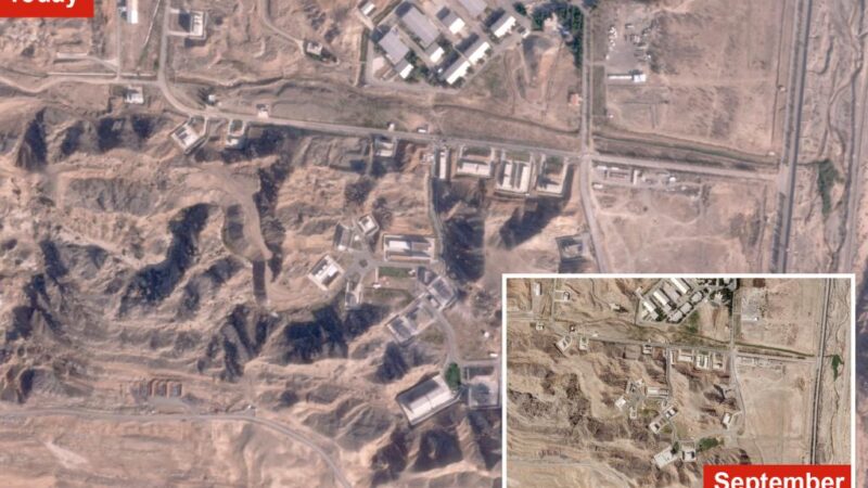 Images show extent of Israeli attack on two secret Iranian bases