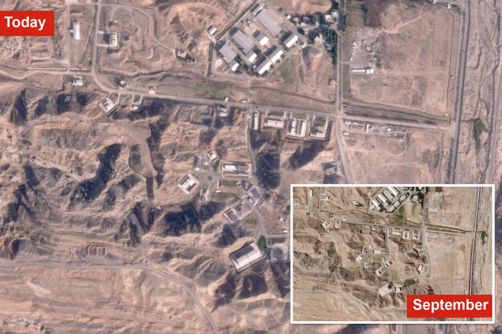 Images show extent of Israeli attack on two secret Iranian bases