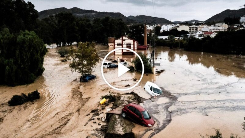 Immense Deluge Floods Parts of Southern and Eastern Spain