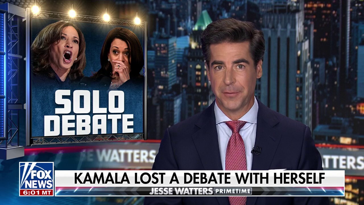 JESSE WATTERS: Kamala is becoming the ‘stereotype’ of a ‘slippery politician’