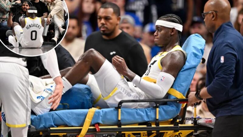 Jazz’s Taylor Hendricks suffers gruesome leg injury