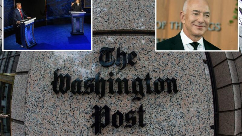 Jeff Bezos killed Washington Post’s Kamala Harris endorsement: report