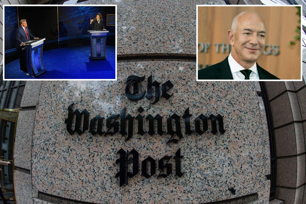 Jeff Bezos killed Washington Post’s Kamala Harris endorsement: report