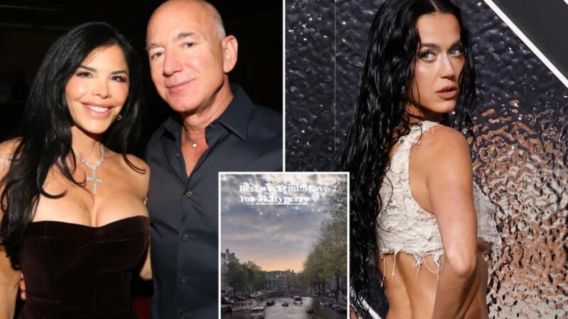 Jeff Bezos vacationed in Italy with Katy Perry as Washington Post fell into chaos: report