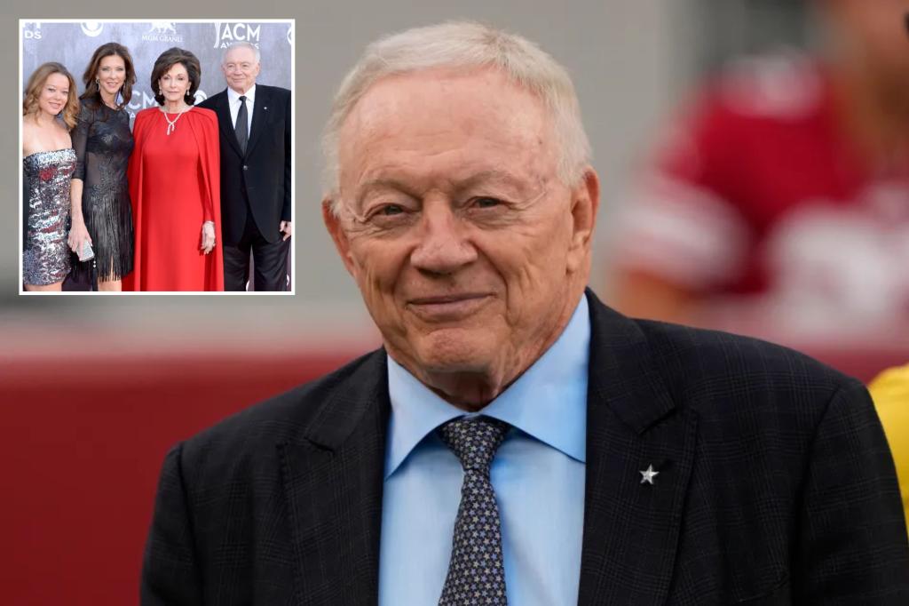 Jerry Jones’ kids involved in freak car accident outside stadium before game vs 49ers: report