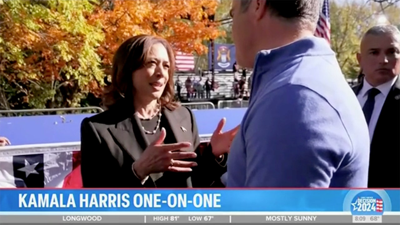 Kamala Harris downplays diminishing support from male voters: ‘It’s not the experience I’m having’