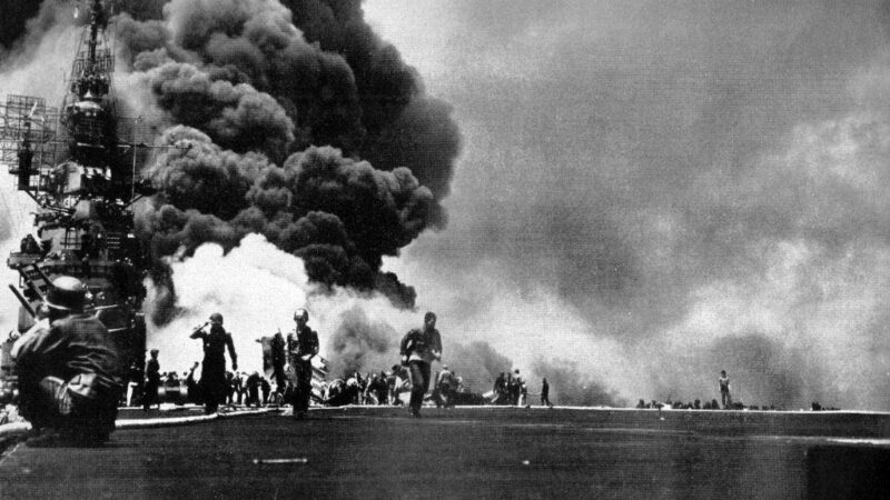 On this day in history, October 25, 1944, first kamikaze suicide pilots attack US Navy in World War II