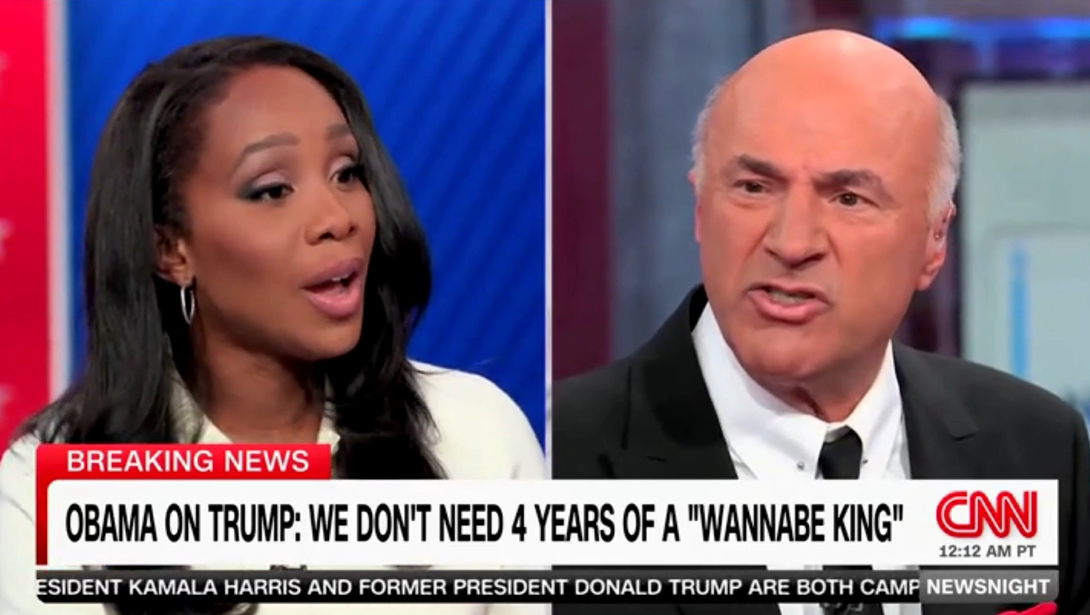 Kevin O’Leary clashes with CNN panel, says Democrats ‘circumvented democracy’ by selecting Harris