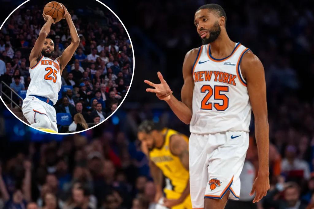 Knicks’ Mikal Bridges puts shooting woes behind him