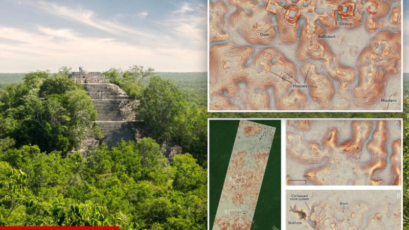 Lost Mayan city discovered in southern Mexico jungle