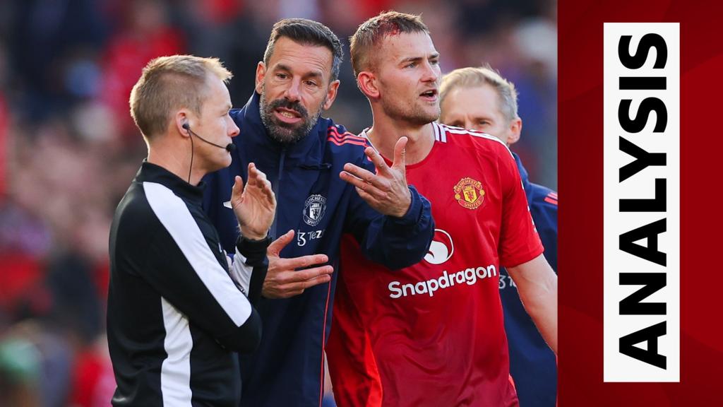 Man Utd v Brentford: Should De Ligt have been allowed to stay on pitch?