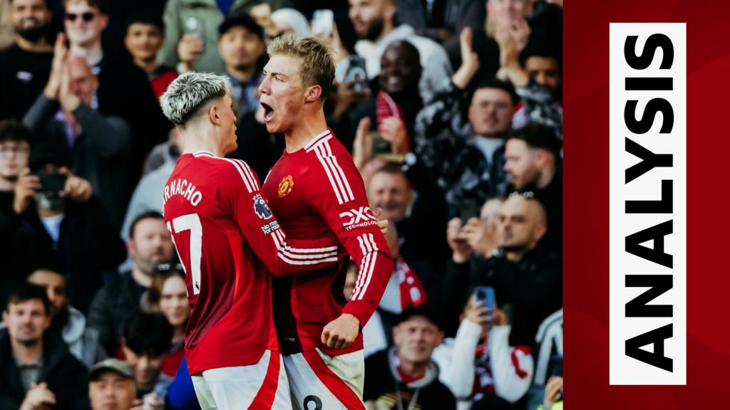 Match of the Day analysis: Alan Shearer on Man United’s front three