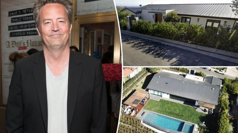 Matthew Perry’s Los Angeles mansion sells for $8.5M one year after his death