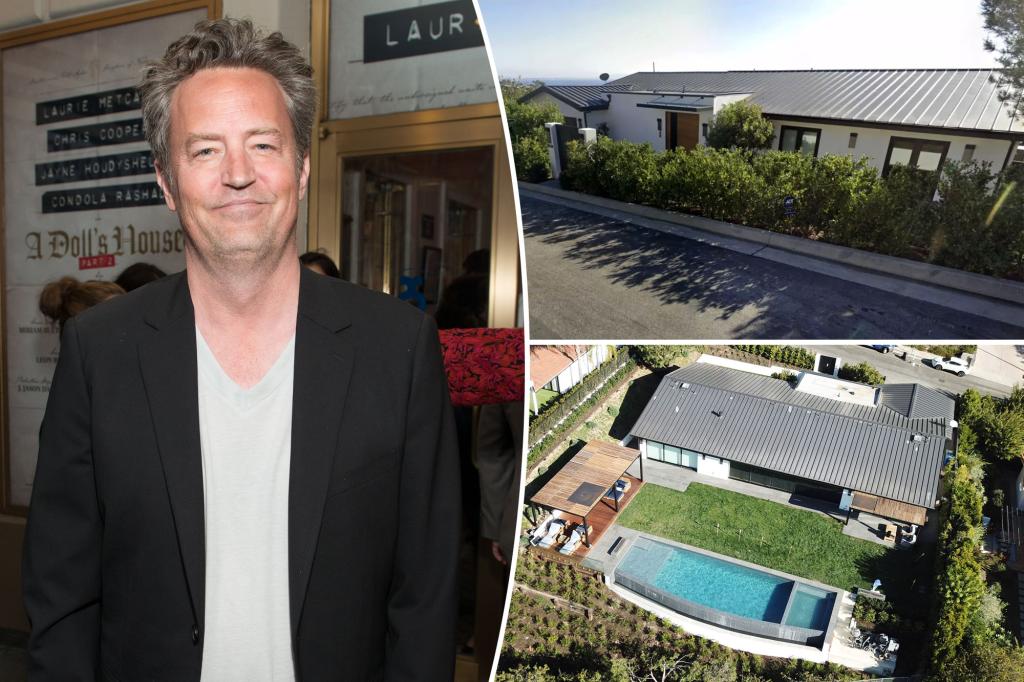 Matthew Perry’s Los Angeles mansion sells for $8.5M one year after his death