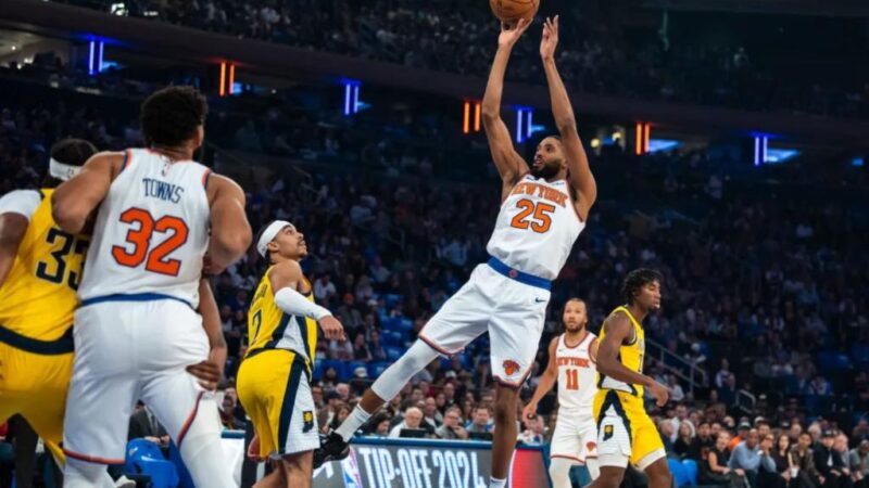 Mikal Bridges quickly flipped script on his Knicks shooting woes